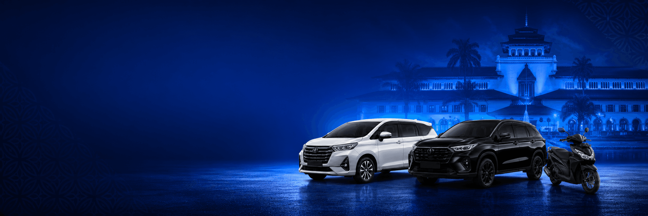 Armada DriveMate dengan latar Gedung Sate Bandung